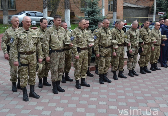 Хмельницькі даішники вирушили в зону АТО