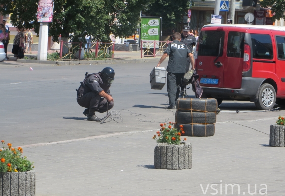 У центрі Хмельницького шукали вибухівку