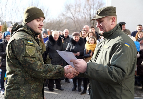 Хмельницькі правоохоронці повернулися з АТО