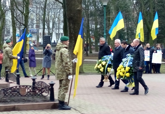 Хмельничани вшанували пам’ять Тараса Шевченка